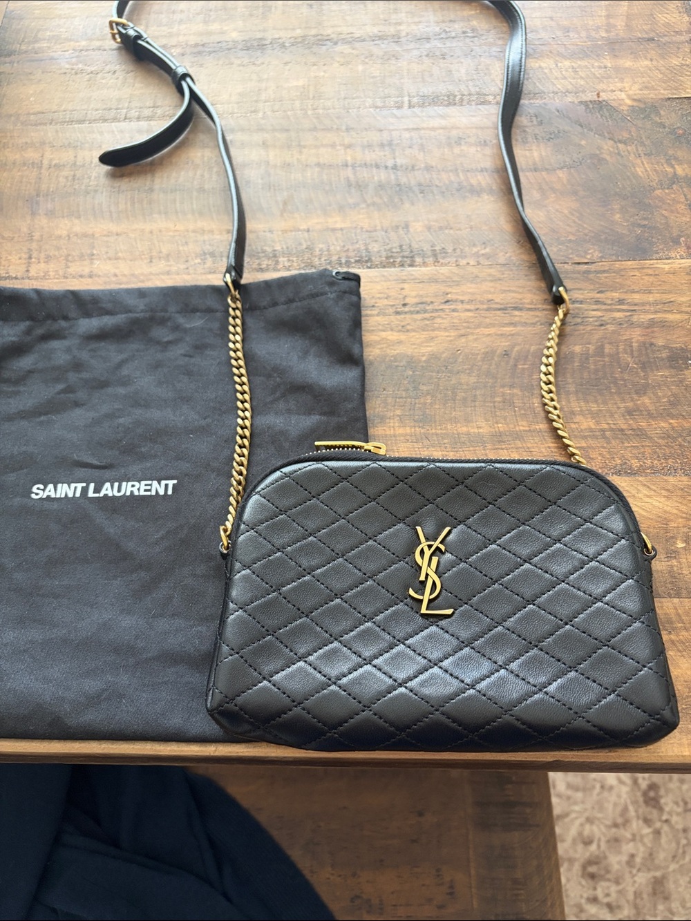 New YSL Gabby camera mini crossbody and dust bag